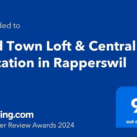 Old Town Loft & Central Location In Rapperswil Екстериор снимка