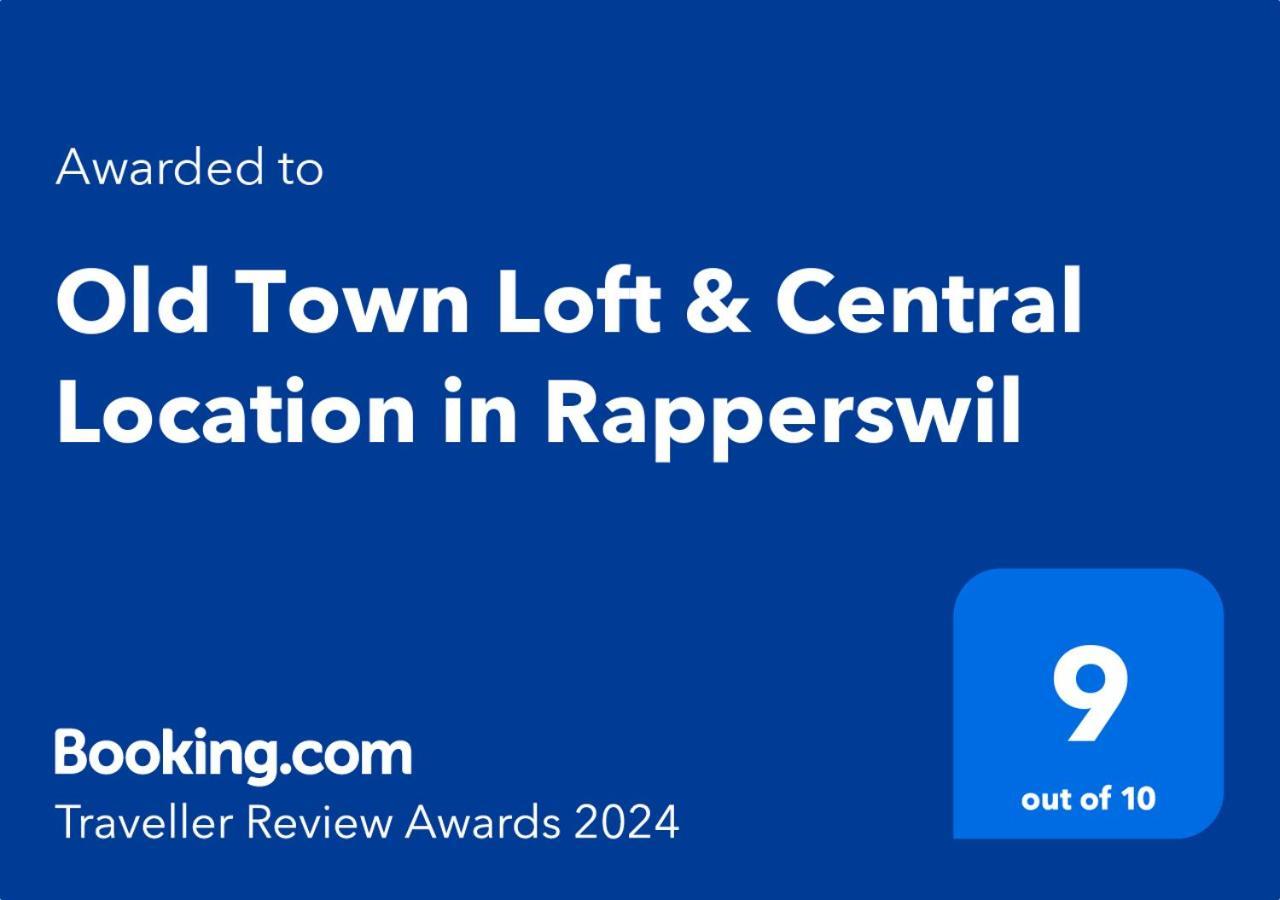 Old Town Loft & Central Location In Rapperswil Екстериор снимка